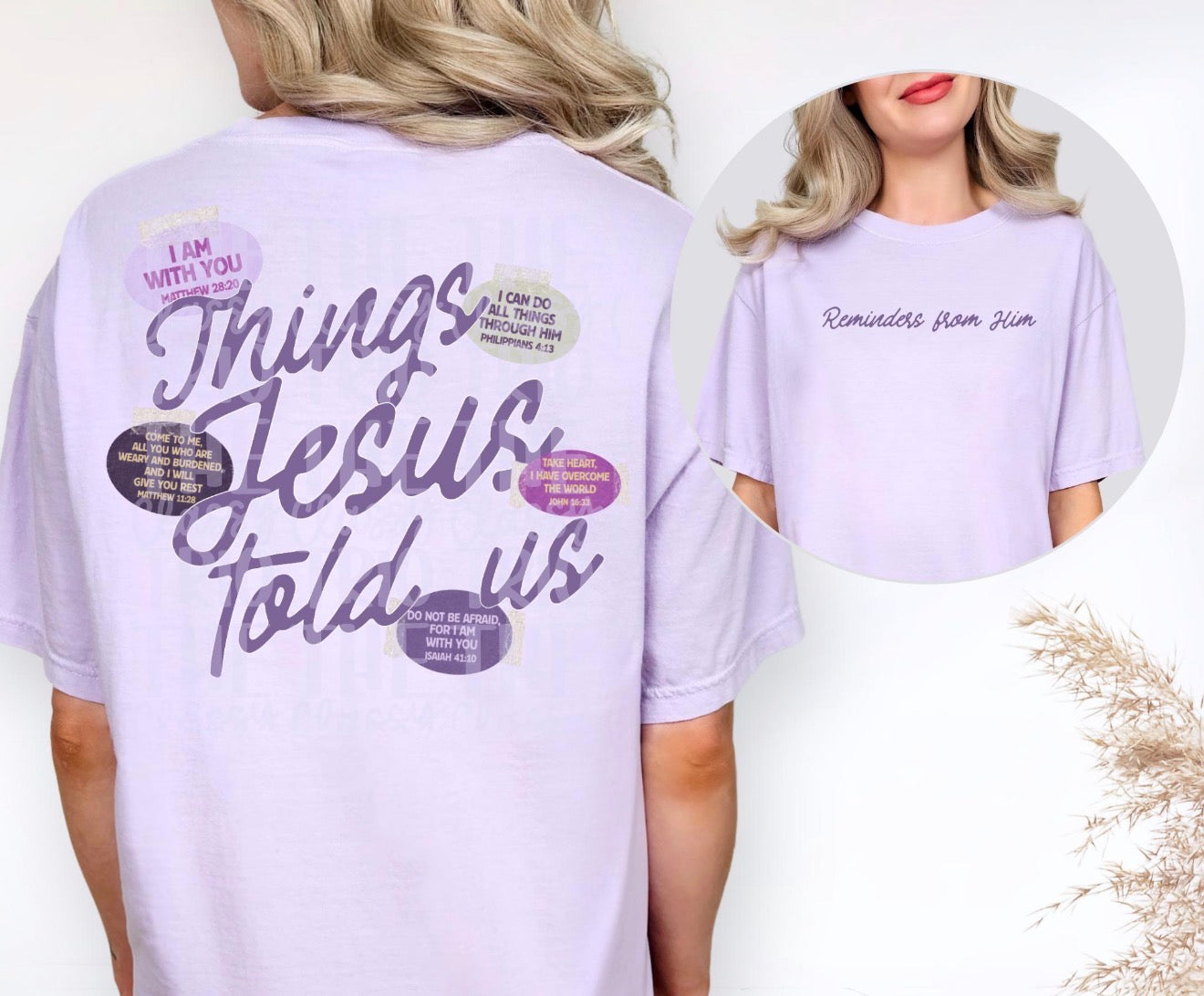 Things Jesus told us