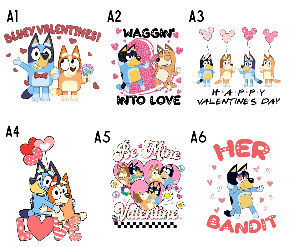 It's A Bluey Valentines