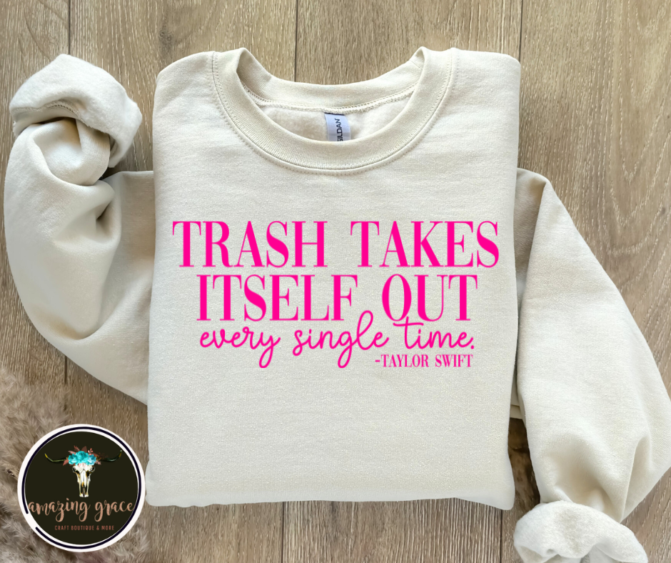 Trash Takes Itself out