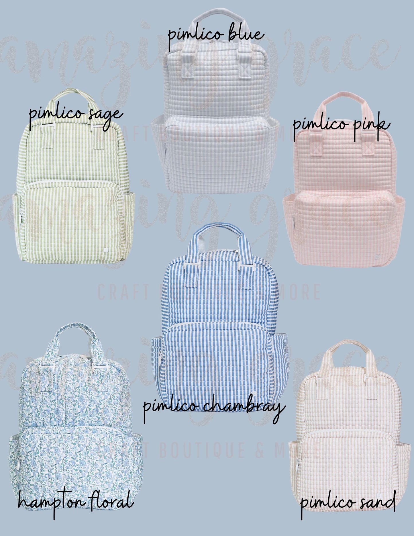 All you need quilted bag