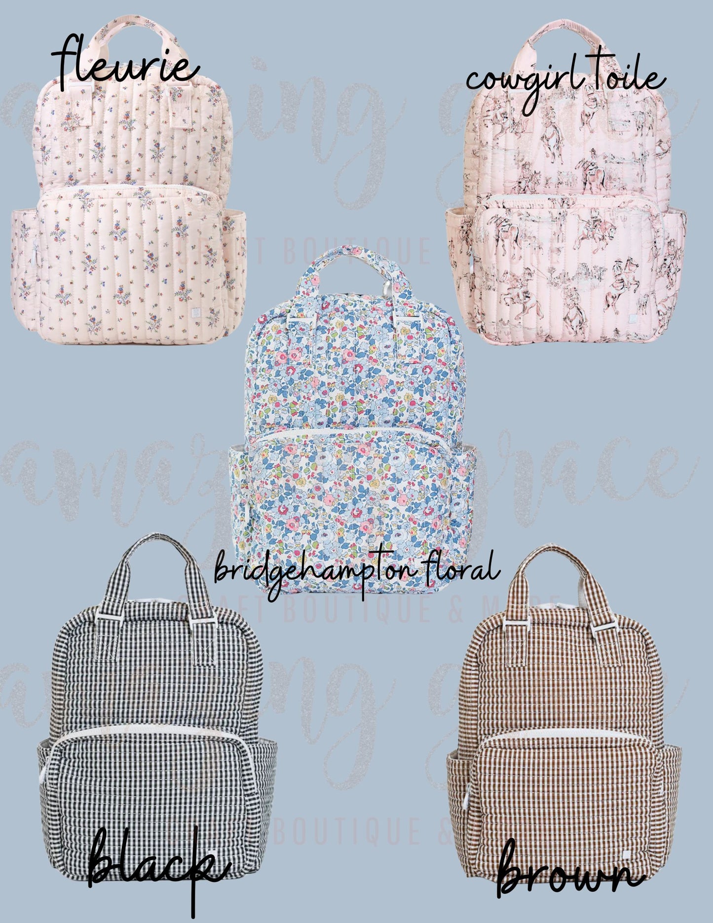 All you need quilted bag