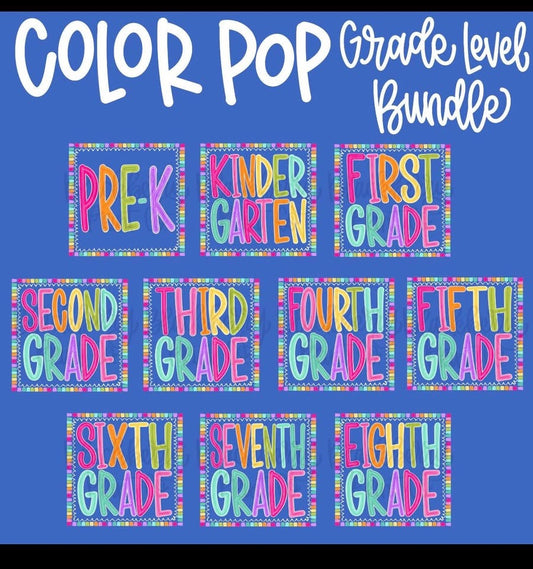 Color Pop Grades