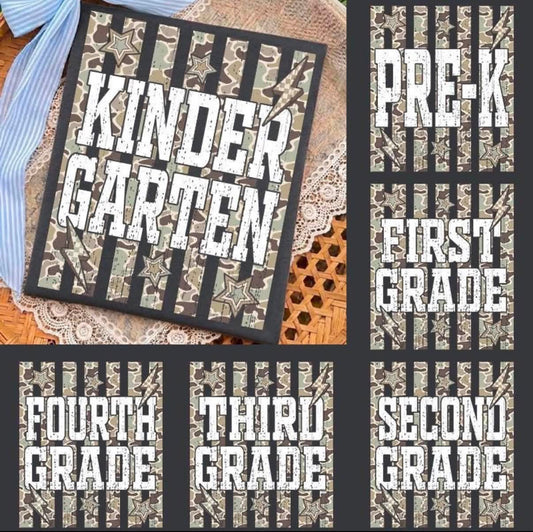 Boy Camo Grades