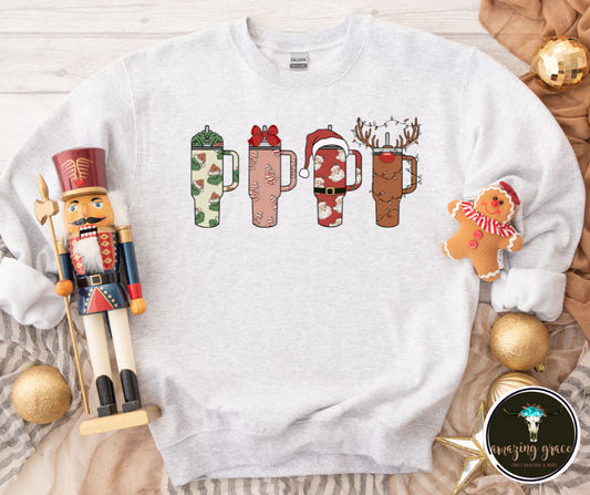 Christmas Cups Sweatshirt