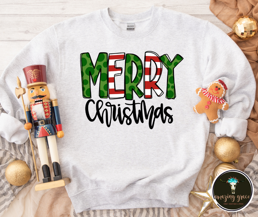 Fun Merry Christmas Sweatshirt
