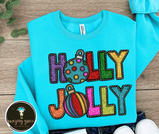 Holly Jolly Blue