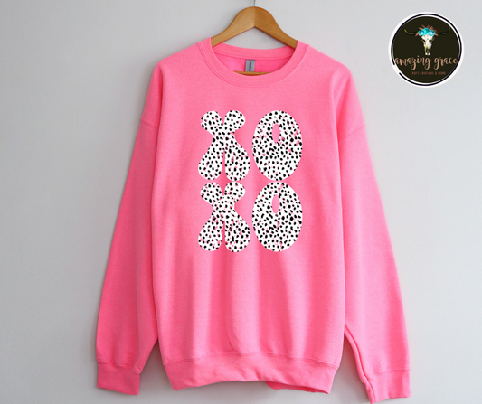 XOXO NEON PINK