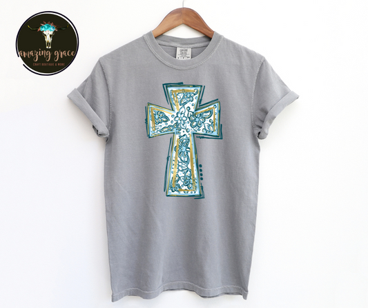 Pretty Blue Cross