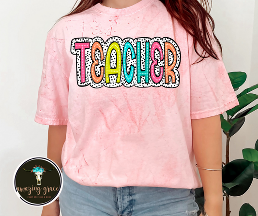 Teacher Color Blast