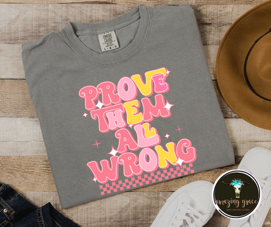 Prove them all wrong 'AGB'