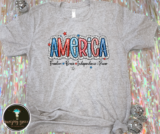 America (Dots)